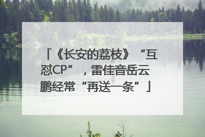 《长安的荔枝》“互怼CP”，雷佳音岳云鹏经常“再送一条”
