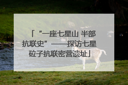 “一座七星山 半部抗联史”——探访七星砬子抗联密营遗址
