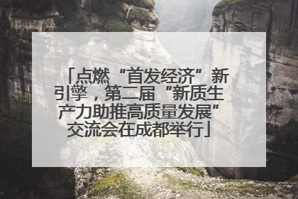 点燃“首发经济”新引擎，第二届“新质生产力助推高质量发展”交流会在成都举行