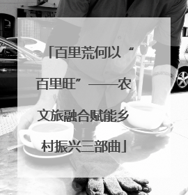 百里荒何以“百里旺”——农文旅融合赋能乡村振兴三部曲