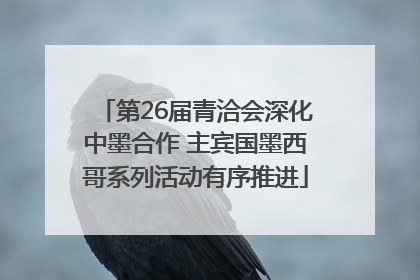 第26届青洽会深化中墨合作 主宾国墨西哥系列活动有序推进
