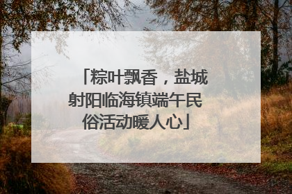 粽叶飘香，盐城射阳临海镇端午民俗活动暖人心