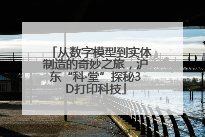 从数字模型到实体制造的奇妙之旅，沪东“科·堂”探秘3D打印科技