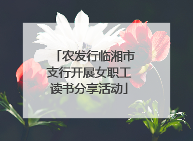 农发行临湘市支行开展女职工读书分享活动