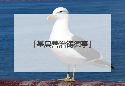 基层善治铸德亭