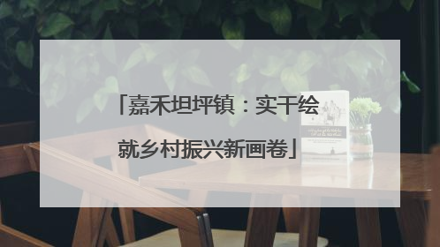 嘉禾坦坪镇：实干绘就乡村振兴新画卷