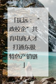 抚远：“政校企”共育电商人才 打通东极特色产销链