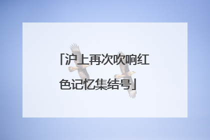 沪上再次吹响红色记忆集结号