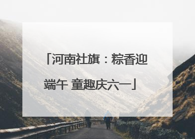 河南社旗：粽香迎端午 童趣庆六一