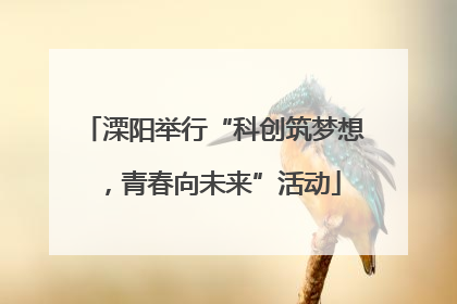 溧阳举行“科创筑梦想，青春向未来”活动