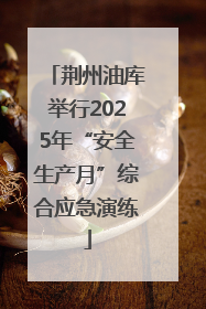 荆州油库举行2025年“安全生产月”综合应急演练