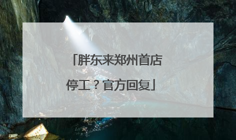 胖东来郑州首店停工？官方回复