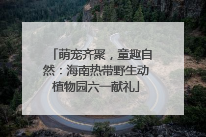 萌宠齐聚，童趣自然：海南热带野生动植物园六一献礼