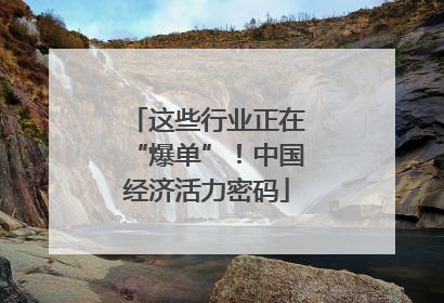 这些行业正在“爆单”！中国经济活力密码