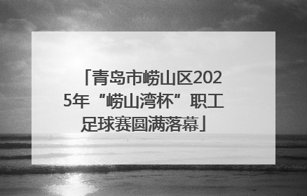 青岛市崂山区2025年“崂山湾杯”职工足球赛圆满落幕