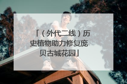 （外代二线）历史植物助力修复庞贝古城花园