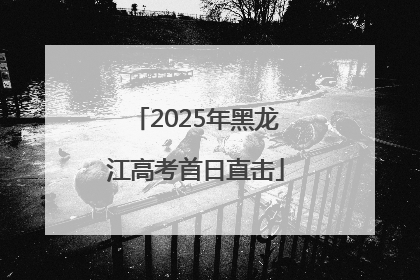 2025年黑龙江高考首日直击