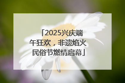 2025兴庆端午狂欢，非遗焰火民俗节燃情启幕