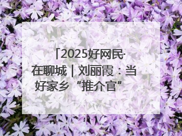 2025好网民·在聊城｜刘丽霞：当好家乡“推介官” 秀出乡村新风貌