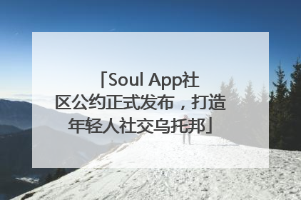 Soul App社区公约正式发布，打造年轻人社交乌托邦